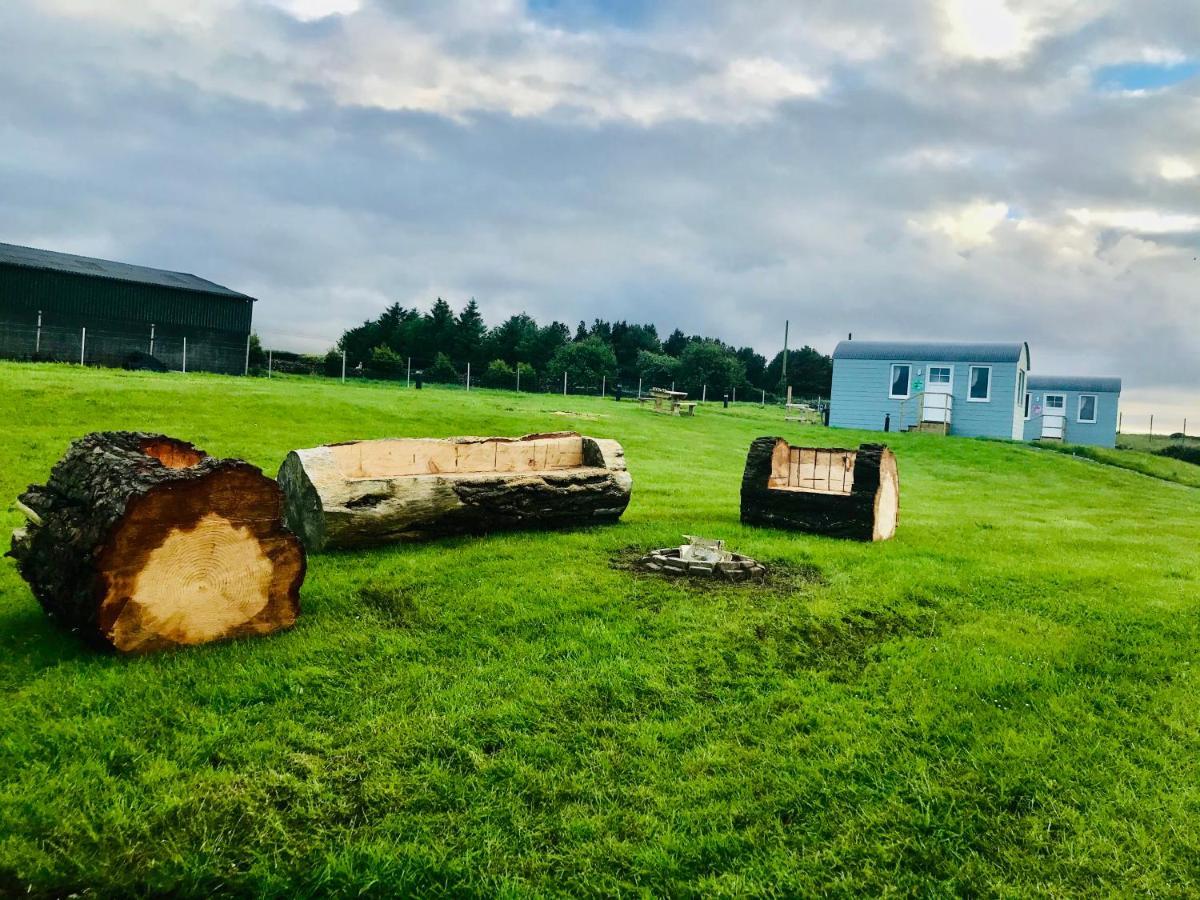The Snuggly Sheep Shepherd Hut Farm Stay Ballyshannon Esterno foto